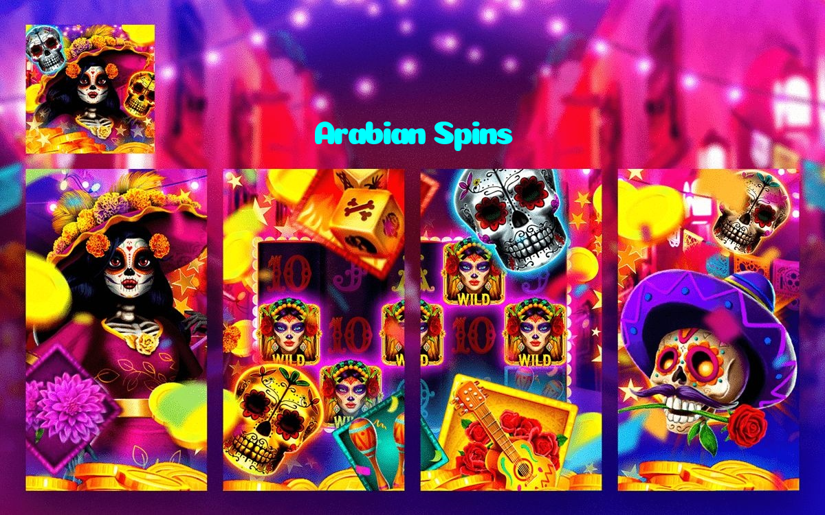Arabian Spins casino presented on mobile device in Pakistan with slots and live games